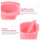 1Set Kit Ciotola Silicone Per Maschere Facciali E Sciogli Cera 3