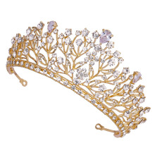 1Pc Zircon Decorative Crown Wedding Hair Decor Elegant Bride Jewelry