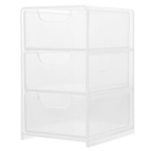Heldere Bureau Organizer Met Lades En Stijlvol Design