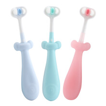 3Pcs Toddler Toothbrush Soft Bristles Safe Material Manual Toothbrush