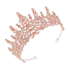 Women Tiara Wedding Hair Accessory Rhinestone Crown Assorted Color