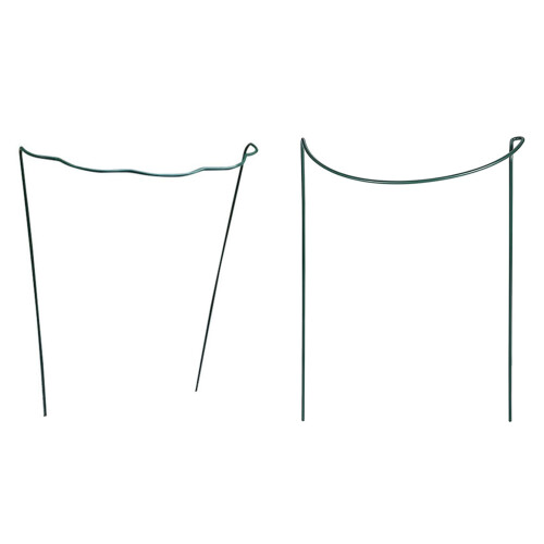 2Pcs Green Iron Vine Climbing Stand Practical Garden Plant Support