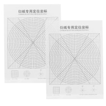2Pcs Lightweight Plastic Quilling Sheet with Paper Positioning Guide