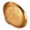zinc alloy fruit serving tray storage golden 1