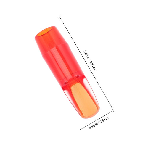 Rotes ABS Saxophon Ersatzteil -Saxophon, Leicht Und Langlebig 1