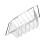 Stainless Steel Sink Drying Rack Multi-Hole Dish Drainer Silver 1