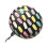 Compacts Waterproofed Bicycles Bells With-Color dots on black 1