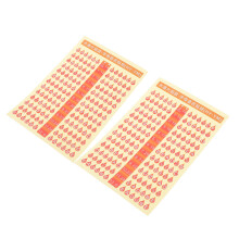 2pcs guitar scale stickers fretboard note map for beginners