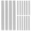 Connecting Dowel Pin Silver 304 Stainless Steel 200pcs 1