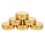 6pcs round aluminum tea candle storage boxes for cosmetics 1