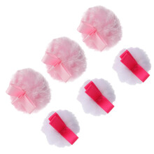 6Pcs Cotton Loose Powder Pads Soft Fluffy Makeup Puff Accessories