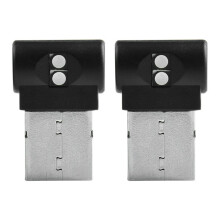 Masteelf 2 Pcs Interior Ambient Light Car Mood Lights Lighting