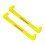 Ice Skate Guards Adjustable Skate Blade Cover Figure-Yellow 1
