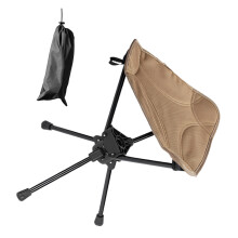Chaise de Camping de luxe tabouret chaise pliante-Kaki