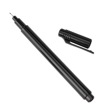 1Pc Plastic Nail Art Pen Black Manicure Supply for Professional & DIY