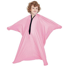 Sensory Body Sock Pink Large – Stretchy Lycra Full Body Wrap for Autism Therapy and Calming Pressure