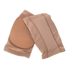 Beschermende balletkniebeschermer, polyester stof, lange-kleur M