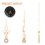 1Set Clock Hands Sturdy Decorative DIY Clock Parts Kit 5