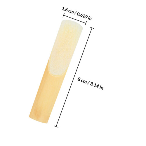 10St Handgemaakte Saxofoon Rieten 2.5 Medium Hardheid Assorti 1