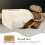 Space-Saving Carbon Steel Bread Container Beige Food Organizer 4