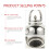 Handheld Stainless Steel Tea Kettle for Home Kitchen Use Silver 5