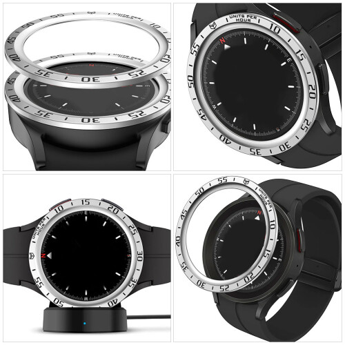 Silver Metal Watch Bezel Ring Practical Durable Watch Decoration 2