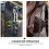 2Pcs Practical Black Elastic Luggage Binding Straps for Cargo Fixing 5