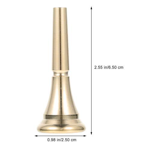Horn Copper Mouthpiece Horn Replacement Part Horn Accessories 1