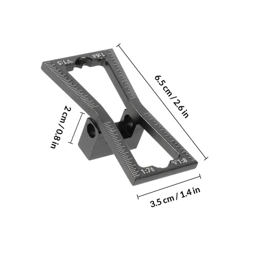 Mlins  Dovetail Woodworking Score Board Precise Marker Guide Hand Tool 1