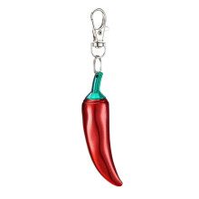 Windproof Kerosene Lighter Red Pepper Shape Refillable Metal Chili Design for Camping and Kitchen 1pc