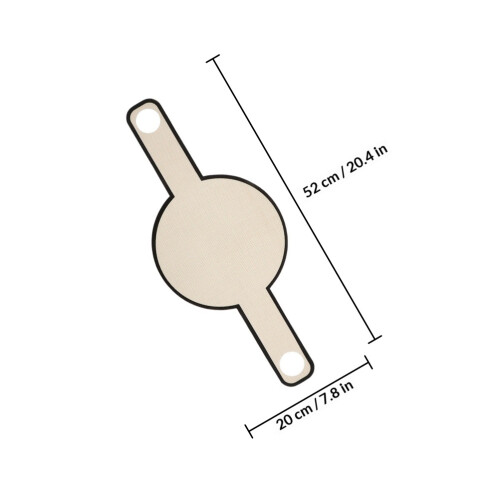 Bread Mat For Oven Fiberglass Brown 2pcs 1