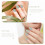 24Pcs Short Press On Nails Detachable False Nail Tips For Women 6