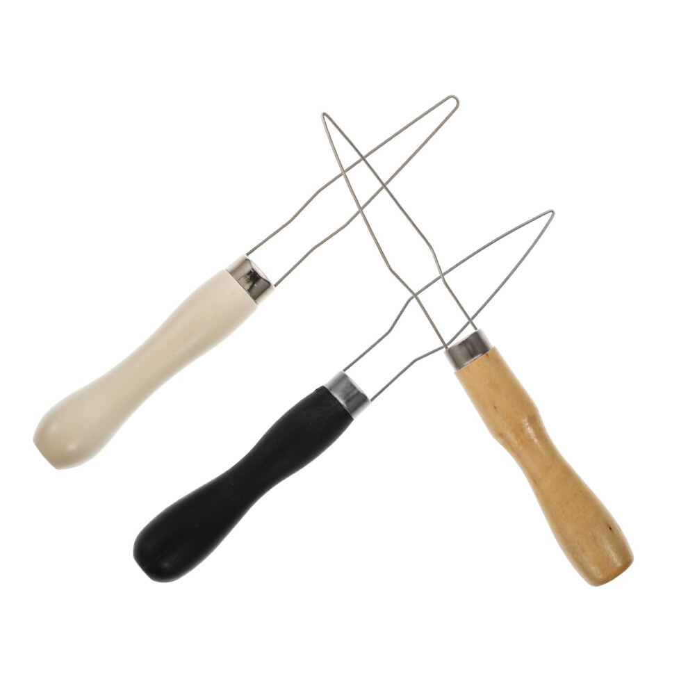 3pcs Button Hook and Zipper Pull Aid for Seniors with Ergonomic Grip Easy Dressing Support