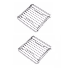 Propane Camping Stove - Portable Outdoor Grill Stand with Foldable Shelf