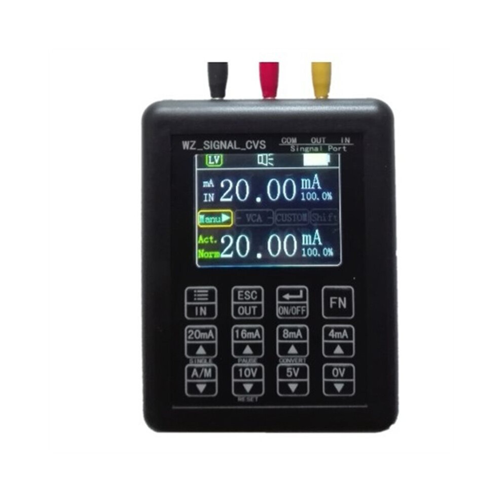 4-20Ma 0-10V Signal Generator Process Controlling Signal Calibrator Current Source 0-24Ma 0-5V Simulator 4712697367378