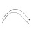 RP604802 2Pcs Hood Release Cable Kit C4 84-96 7