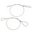 RP604802 2Pcs Hood Release Cable Kit C4 84-96 13