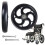 2 Pcs Wheelchair Replacement Front Wheels, Durable Solid 5' 6' 8' Caster Tires for Smooth Rolling and Easy Installation 1