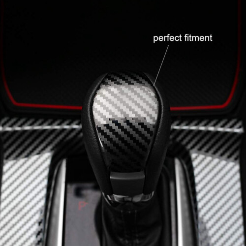 2X Interior Gear Shift Knob Protector Cover Trim Sticker for   2016-2019 10Th Gen Automatic Transmission 2