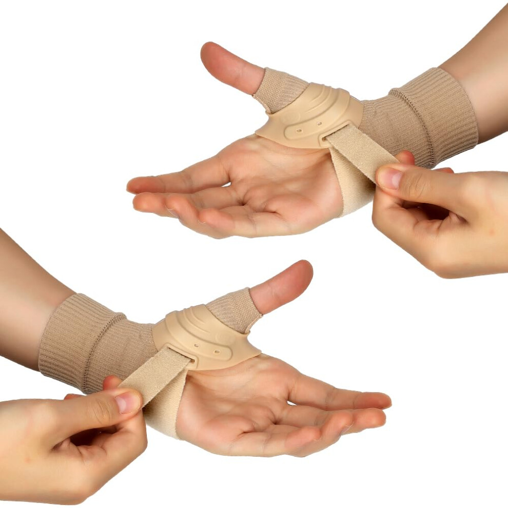 CMC Thumb Brace with Ergonomic Metal Stabilizer for Arthritis Pain Relief and Hand Support