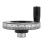 2pcs 80mm Solid Hand Wheel Scale Hand Wheel Mechanical Parts Bakelite Machine Handle Calibrated Handwheel 3