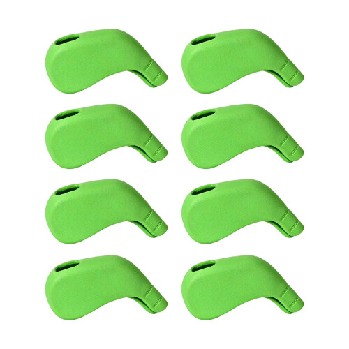 Golf Iron Head Protective Cover Soft PU Waterproof Golf-Green
