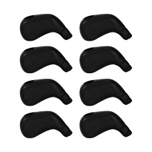 Waterproof Headcover Golf Iron Club Head Cover Rod Head-Black