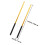 Aluminum Drumsticks for Adults, Solid Metal Tenor Jazz Sticks with Durable Construction and Enhanced Sound Projection 2