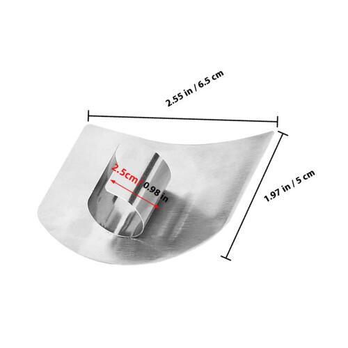 5Stk Fingerschutz Schneidfinger Küchen Schutz 1