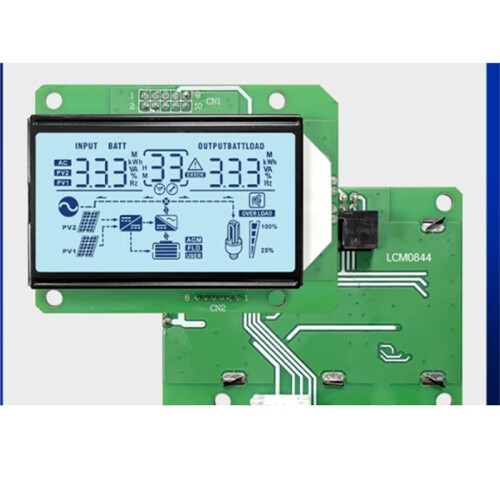 LCM0844 LCD Screen Photovoltaic Segment Code LCD Screen New Power Instrument Dedicated Screen Customized LCD Screen 2