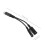 Stereo Headphone Adapter Usb Audio Adapter For Laptop Black 1set 2