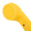 Retro Telephone Receiver 3.5mm Yellow ABS Wired 9