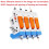BIQU BMCU-370 Automatic Material System DIY Kit Multi-Color Multi-Material Printing Open-Source for  P1P P1S A1 A1 5