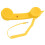 Retro Telephone Receiver 3.5mm Yellow ABS Wired 12